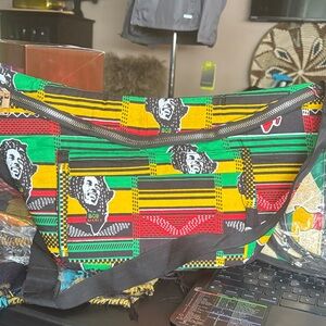 Colorful Bob Marley Crossbody Bag